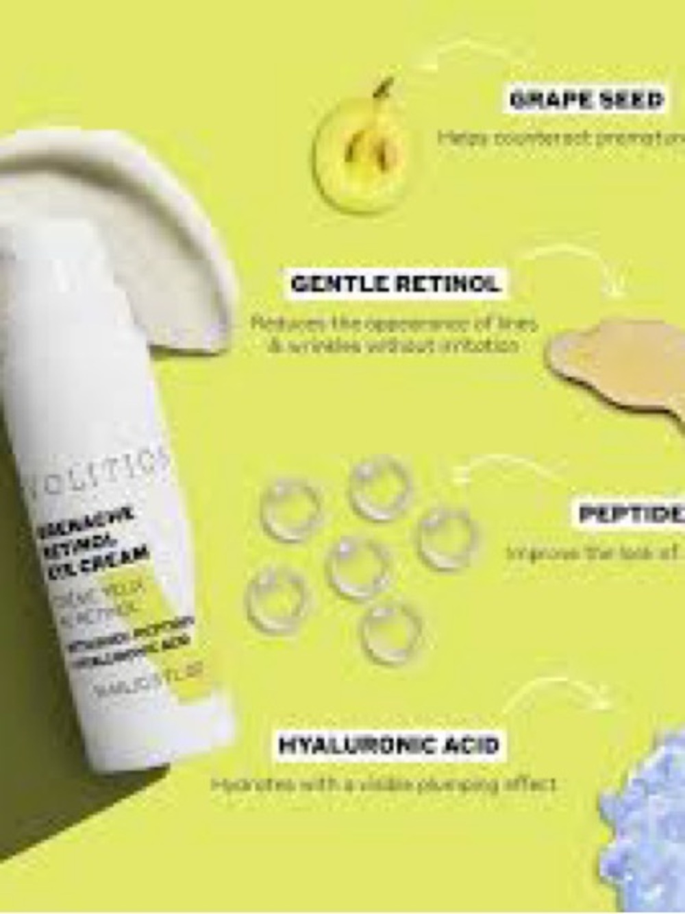 Volition NIB Grenache Retinol Eye Cream — 15ml - Picture 2 of 4